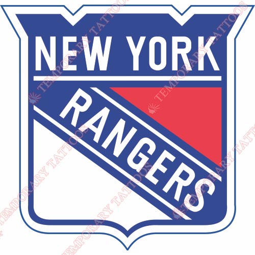 New York Rangers Customize Temporary Tattoos Stickers NO.242